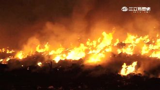 資源回收場大火　燒寶特瓶恐釋毒氣