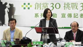 蔡英文 圖／記者林敬旻攝