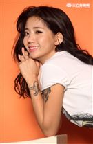 曖維多媒體/SEXY NUTS性感誌48期，陳艾琳拍攝現場。（記者邱榮吉/側拍）