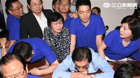 鍾孔炤,蔣萬安／記者林敬旻攝