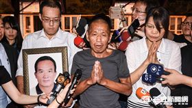 輪機長沈瑞章返台 圖／記者林敬旻攝