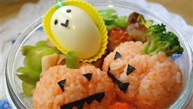 名家-荔枝姐姐
萬聖節南瓜飯糰便當