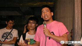 王奕凱,抗議,七天假,勞工,立法院、社運人士、勞基法（圖／記者林敬旻攝）