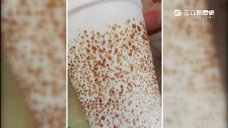 冷凍冰2天　手搖茶「穿透」保麗龍杯