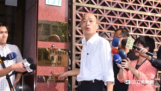 「你這小癟三」　韓國瑜按鈴告段宜康
