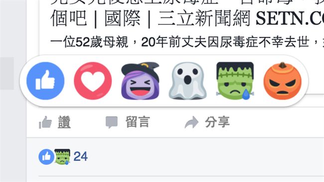 不是按讚！臉書最夯表情符號是它