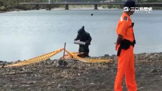 岸邊驚見疑似未爆彈　確認是飛彈殘骸