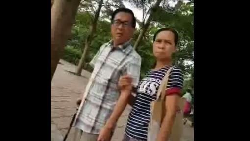 阿扁散步被拍　白色正義：假特赦