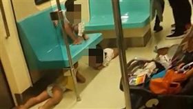 北捷,捷運,尿布,爬,幼童,管教,家長,亂象 圖/翻攝自臉書 16:9