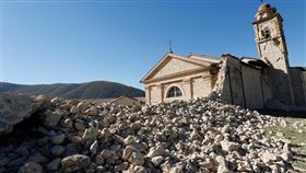 義大利強震,教堂（路透社）