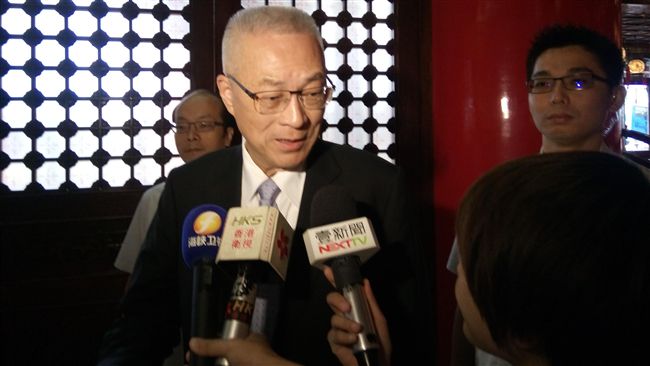 洪秀柱祭文提民國　吳敦義：很自然