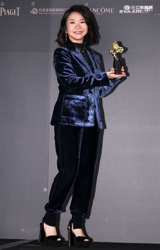 陶晶瑩相隔7年後再次主持金馬53獎頒獎典禮。（記者邱榮吉/攝影）
