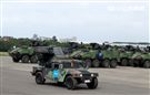 陸軍「長青15號操演｣自10月29日起至11月4日止，實兵對抗演練，由駐防新竹湖口的542裝甲旅，對抗駐守屏東萬金的234機步旅，以雲豹甲車取代履帶戰車參演。（記者邱榮吉/攝影）
