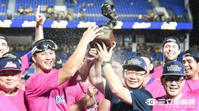 台灣大賽賽後（圖／記者林敬旻攝）