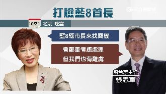 藍8縣市長登陸求商機　遭張志軍打臉