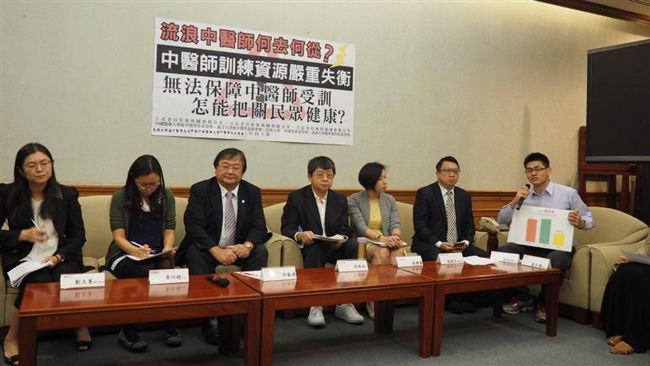 中醫師受訓率低　衛福部：醫院怕賠本