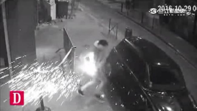 點菸器爆炸　法男秒變「人肉仙女棒」