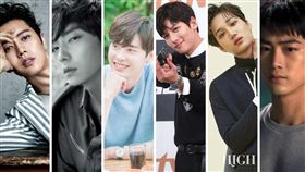 圖翻攝自韓網　李鍾碩、李準基、池昌旭、朴海鎮、EXO KAI、2PM 澤演