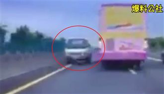 治快速道路的逆向三寶　網友推這車！