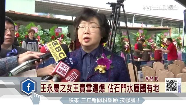 王永慶之女王貴雲　遭爆竊佔國有地