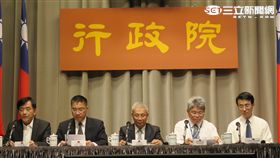 行政院會會後記者會。記者盧素梅攝