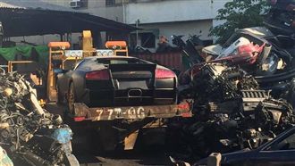 圖／無牌開上路　千萬「大牛」成廢鐵