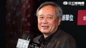 導演李安、演員喬歐文、演員李淳出席「比利．林恩的中場戰事」台北記者會。（記者邱榮吉/攝影）