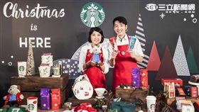 統一星巴克耶誕節飲品。（圖／星巴克提供）