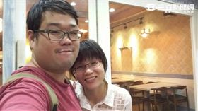 桃園女警陳明慧與男友（圖／翻攝畫面）