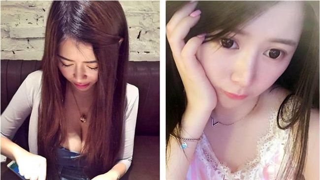 正妹用餐豪乳入鏡　網：好想當桌子！