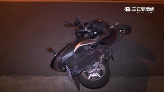 疑過彎不慎自摔　騎士滑行撞紅綠燈亡