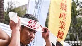 2016工人鬥總統絕食抗議勞基法一例一休，強砍七天假,工鬥,　圖／記者林敬旻攝影
