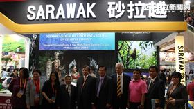 馬來西亞砂勞越台北古晉包機簽約儀式。（圖／馬觀局提供）