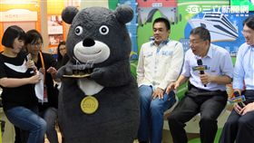 2016台北國際旅展，柯P柯文哲與陳金鋒共同為北北基主題館站台。（圖／記者簡佑庭攝）