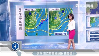 把握最後好天氣！下週二降溫又降雨