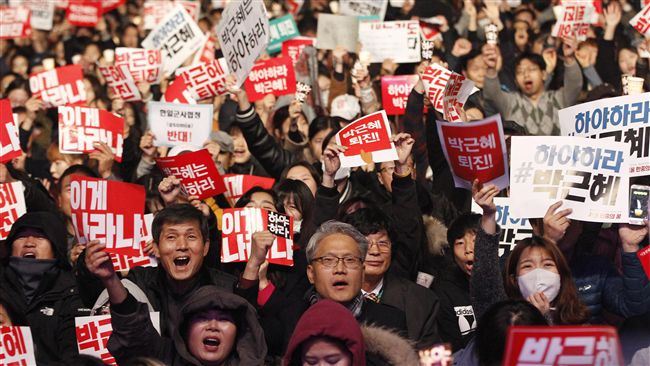 20萬民眾上街抗議　要朴槿惠下台