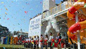 53貨櫃聚成功、勝利路交叉口　連小英總統都讚嘆？（圖／屏東縣政府）