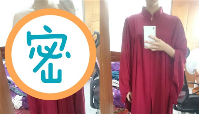 逢甲學生超有才！畢業服秒變性感禮服