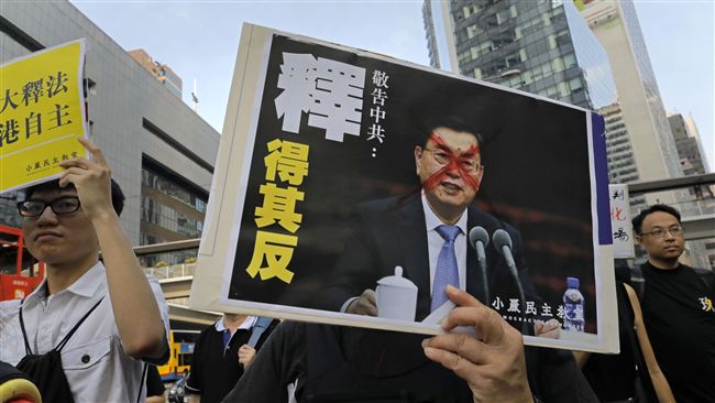 香港法律界靜默遊行　抗議人大釋法