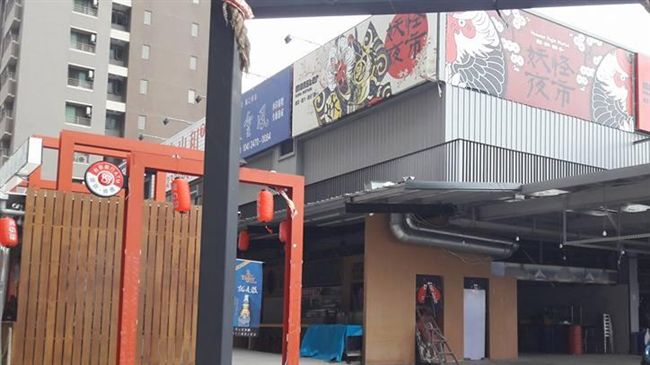 今年5月才開幕！台中妖怪夜市倒了