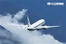 中華民國總統行政專機（空軍一號）。（記者邱榮吉/攝影）
