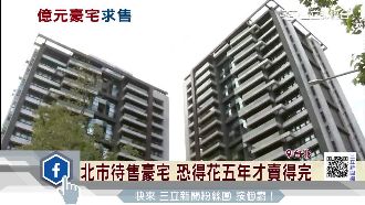 北市豪宅賣壓全出籠　五百戶得賣5年