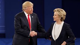 美國大選,川普,希拉蕊,辯論（圖／路透社）
