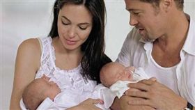 安潔莉娜裘莉、布萊德彼特（圖／翻攝自Angelina Jolie臉書粉絲團）