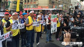 勞團抗議,一例一休,絕食　記者張之謙攝