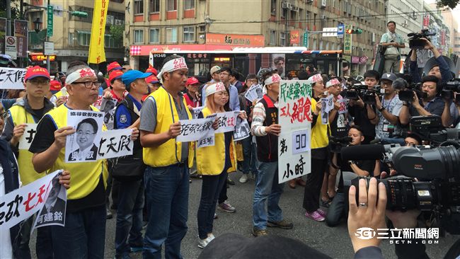 盼總統撤案　勞團：否則將再有行動