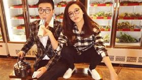 張靚穎婚紗照曝光▲（圖／翻攝自馮軻微博）