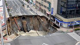 日本,福岡,博多車站,JR,工安意外（圖／中央社）