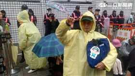 馬英九為洩密案出庭，中正一分局大動作派出296名警力進行維安工作（楊忠翰攝）