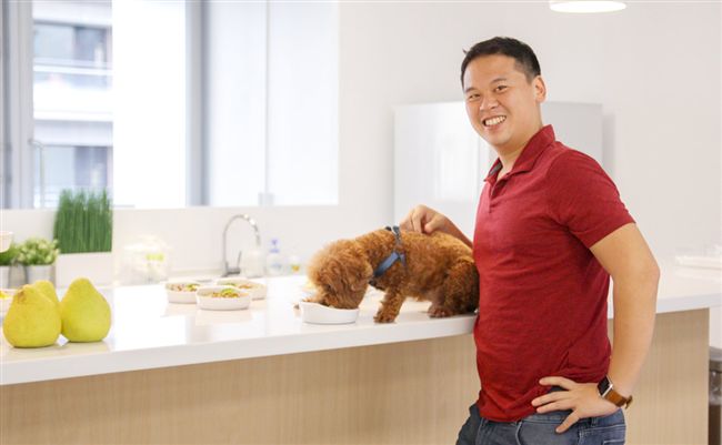 站上新創舞台　他知道狗爸狗媽要什麼